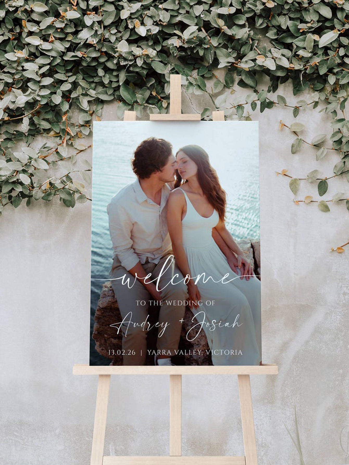 Wedding Welcome Sign Customizable Wedding Reception Welcome Board